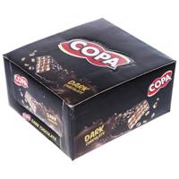 ویفر با روکش شکلات تلخ کوپا بسته 30 عددی Copa Coca Wafer With Dark Chocolate Coating Pack Of 30