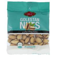 پسته بوداده و نمکین گلستان مقدار 60 گرم Golestan Roasted and Salted Pistachios 60gr