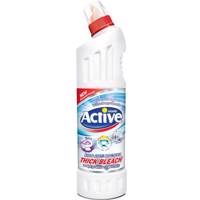 مایع سفید کننده غلیظ سطوح اکتیو مدل White مقدار 750 گرم Active White Surface Thick Bleach 750g