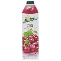 نکتار طبیعی آلبالو سان استار حجم 1 لیتر Sunstar Sour Cherry Juice 1Lit