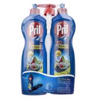 پک شوینده پریل مدل Lemons Power بسته 2 عددی Pril Lemons Power Dishwashing Liquid Pack Of 2