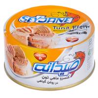 تن ماهی در روغن گیاهی صیدانه مقدار 170 گرم Seydane Tuna Fish In Vegtable Oil 170gr