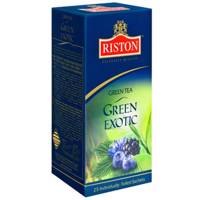 بسته دمنوش چای سبز ریستون مدل Green Exotic بسته 25 عددی