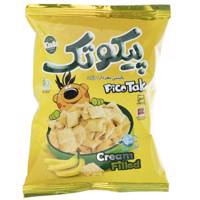 پیکوتک بالشتی مغزدار موزی تک ماکارون مقدار 25 گرم Tak Makaron Cream Filled Banana Pico Tak 25gr