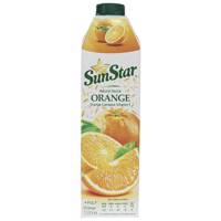 نکتار پالپ دار پرتقال سان استار حجم 1 لیتر Sunstar Orange Pulp Nectar 1lit