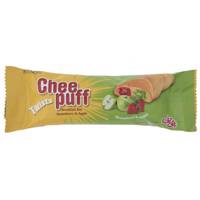 شیرینی مغزدار توت فرنگی و سیب چی پف مقدار 45 گرم Chee Puff Strawberry And Apple Cookie 45gr