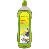 مایع ظرفشویی صحت مدل Lemon مقدار 1000 گرم Sehat Lemon Dishwashing Liquid 1000g