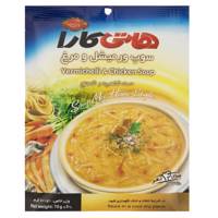 سوپ نیمه آماده ورمیشل و مرغ هاتی کارا مقدار 70 گرم Hoti Kara Vermicelli And Chicken Soup 70 gr