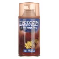 اسپری خوشبو کننده هوا دیسکاور مدل Anti Tobacco حجم 320 میلی لیتر Discover Anti Tobacco Air Freshener Spray 320ml