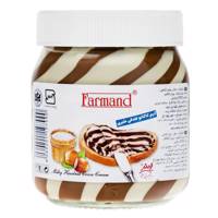 کرم کاکائو فندقی شیری فرمند مقدار 350 گرم Farmand Milky Hazelnut Cocoa Cream 350gr