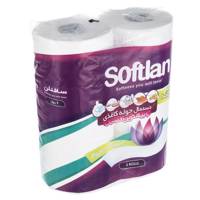 دستمال حوله کاغذی بنفش سافتلن بسته 2 عددی Softlan Purple Paper Towel 2pcs