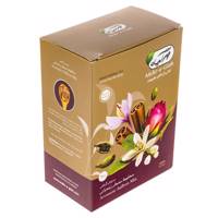 دمنوش گیاهی مخلوط معطر زعفرانی مهر گیاه مقدار 75 گرم Mehre Giah Aromatic Saffron Mix Mixed Herbal Tea 60gr