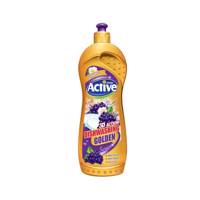 مایع ظرفشویی بنفش گلد اکتیو 750 میلی لیتر Active Gold Dishwasher Liquid Purple 750ml