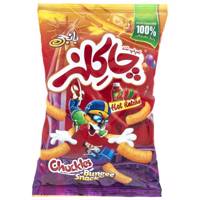 اسنک لوله ای کچاب تند چاکلز مقدار 35 گرم Chuckles Pipe Hot Ketchups Snacks 35gr