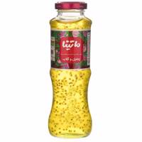 نوشیدنی دانه ریحان با طعم زعفران و گلاب ماتینا حجم 0.28 لیتر Matina Basil Seed Drink Flavored With Saffron And Rose Water 0.28Lit