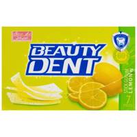 آدامس بدون شکر با طعم لیمو بیوتی دنت Beauty Dent Lemon Flavor Sugar Free Chewing Gum