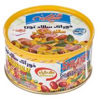 خوراک سالاد تون شیلانه مقدار 190 گرم Shilaneh Tuna Salad 190g