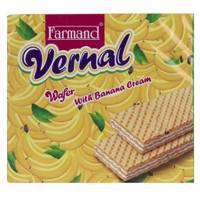 ویفر با کرم موز فرمند مقدار 42 گرمی Farmand Wafer With Banana Cream 42gr