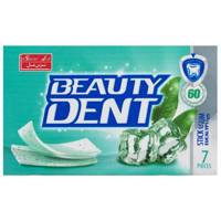 آدامس بدون شکر با طعم اکالیپتوس بیوتی دنت Beauty Dent Eucalyptus Flavor Sugar Free Chewing Gum