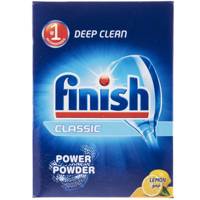 پودر ظرفشویی فینیش مدل Classic Lemon بسته 1 کیلوگرمی Finish Classic Lemon Dishwasher Powder 1Kg