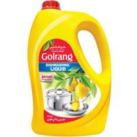 مایع ظرفشویی گلرنگ مدل Lemon مقدار 3500 گرم Golrang Lemon Dishwashing Liquid 3500g