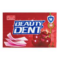 آدامس بدون شکر با طعم گیلاس بیوتی دنت Beauty Dent Cherry Flavor Sugar Free Chewing Gum