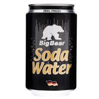 نوشابه گاز دار بیگ بیر حجم 0.33 لیتر Big Bear Soda Water 0.33Lit