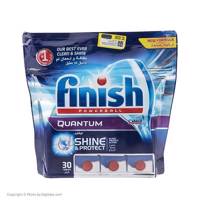 قرص ظرفشویی فینیش مدل Quantum بسته 30 عددی Finish Quantum Dishwasher Tablets Pack Of 30