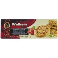 بیسکوییت توت فرنگی واکرز مقدار 150 گرم Walkers Strawberry Biscuit 150gr